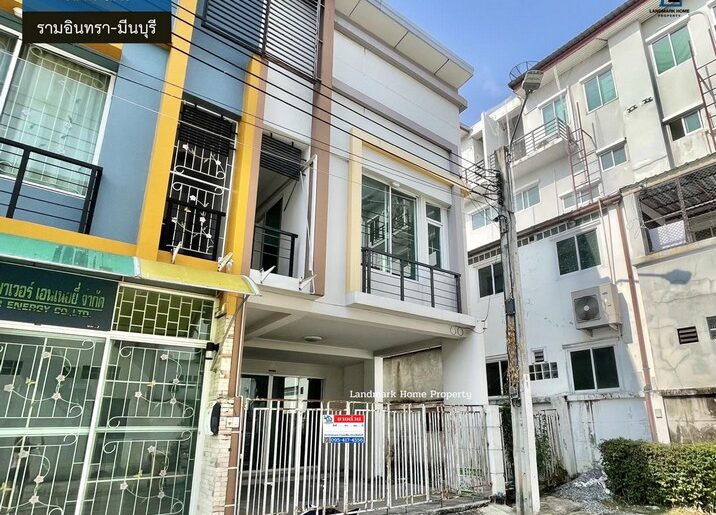 LM26-0051 ขายทาวน์เฮ้าส์ 3 ชั้น RK Park รามอินทรา มีนบุรี