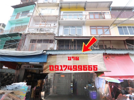 ขาย 4 ชั้นตึกเยาวราช11 ตลาดเก่าเยาวราช ไชน่าทาวน์ MRTวัดมังกร