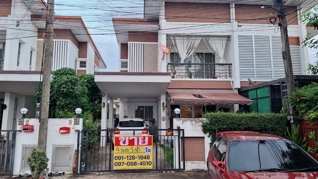 ขายด่วน บ้านแฝด 2 ชั้น 36 ตร.วา หมู่บ้านภัสสร หลังสนามกีฬาขอนแก่น