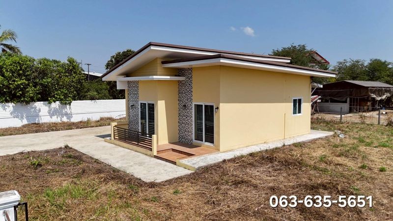 ขายบ้านชั้นเดียว อยู่หลังเซเว่นสี่แยก จปร. เพียง 250 เมตร