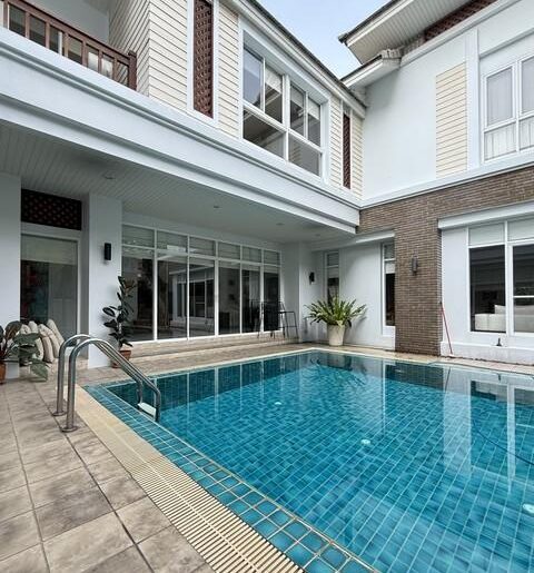 ให้เช่าบ้านเดี่ยว 2 ชั้น การ์เด้น วิลเลจ สุขุมวิท 36 ใกล้ BTS ทอง