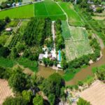 ที่ดินติดน้ำสไตล์รีสอร์ท 4 ไร่ครึ่ง ยางนอน เดิมบางนางบวช สุพรรณบ