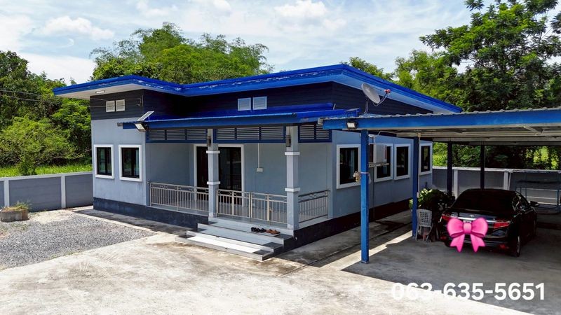 ขายบ้านเดี่ยวสไตล์โมเดิร์น ชั้นเดียว ต.ศรีนาวา อ.เมืองนครนายก