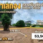 ขายที่ดิน 376ว. 20.116ล. สาธารณูปโภค ช้างเผือก เมืองเชียงใหม่