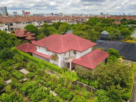 ขายบ้านพร้อมที่ดินมหาสวัสดิ์ ใกล้ทางด่วนกาญจนาภิเษก บางกรวย นนทบุรี