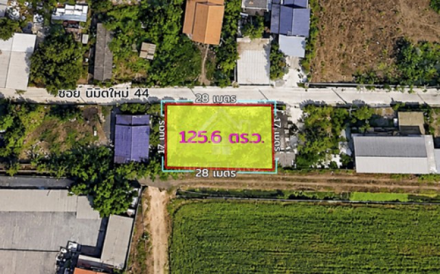 BHL1277 ที่ดินเปล่า ถนน นิมิตรใหม่ คลองสามวา