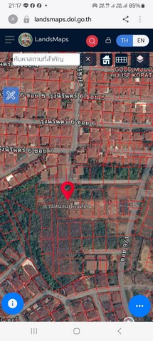 ขายที่ดินทำเลสวย ในเขตเทศบาลตำบลจอหอ อำเภอเมือง จังหวัดนครราชสีมา