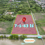 ที่ดิน 7-1-43 ไร่ รังสิต คลองหก ถนน คลองหกตะวันตก