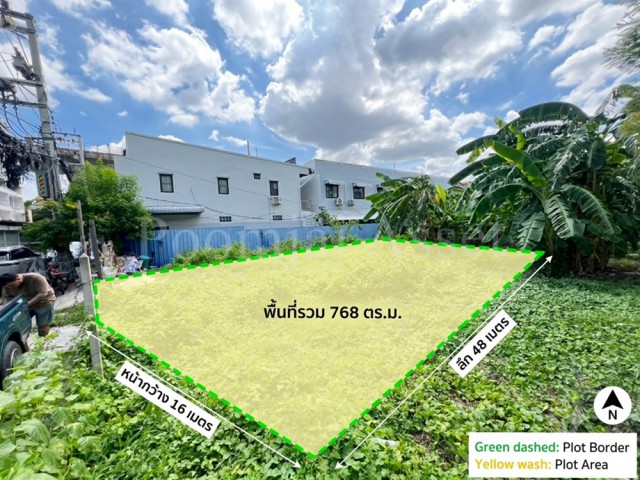 ที่ดินเปล่า 191 ตารางวา ซอยจรัญสนิทวงศ์ 6