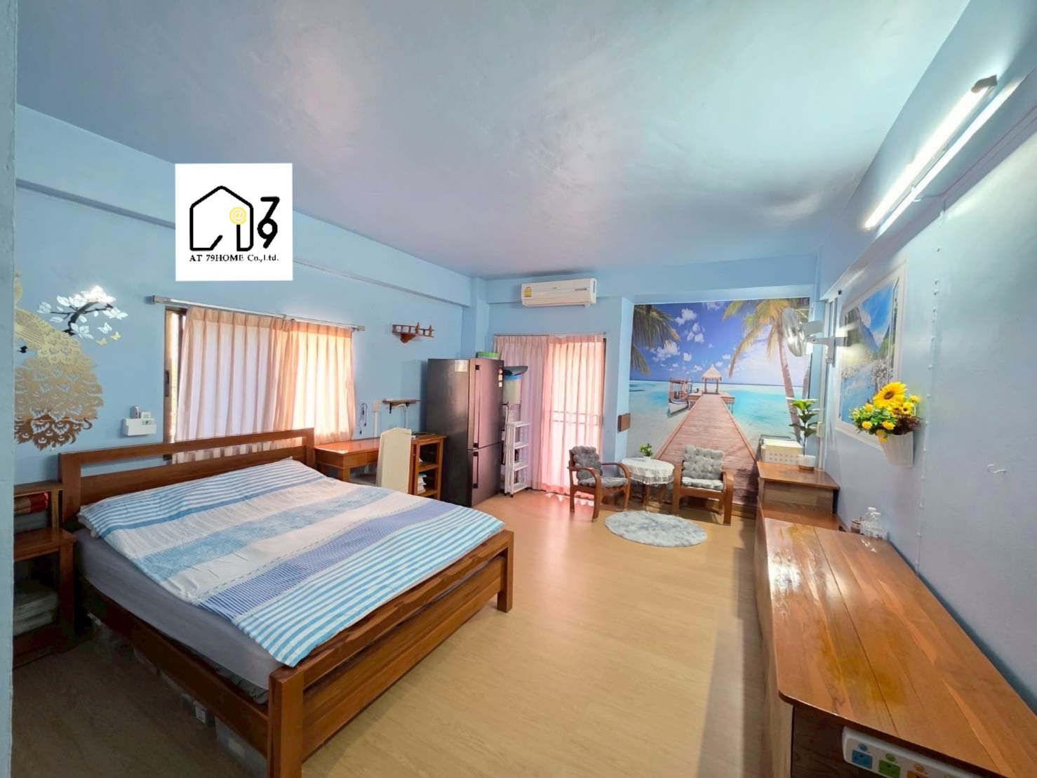 Vายห้องในโรมแรมเวียงวลี ตัวเมืองระยอง 590,000บ. พร้อมเฟอร์นิเจอร์