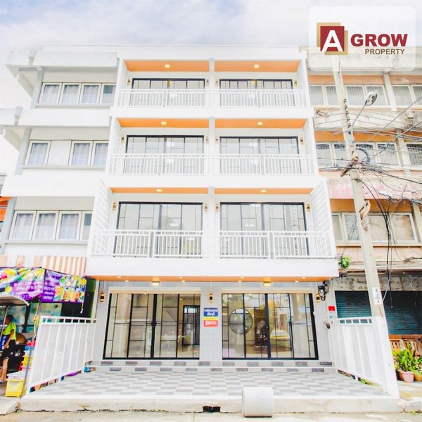 ขายอาคารพาณิชย์ 4 ชั้น 2 คูหา บางกะปิ สามารถเปิดบริษัทได้สบายๆ