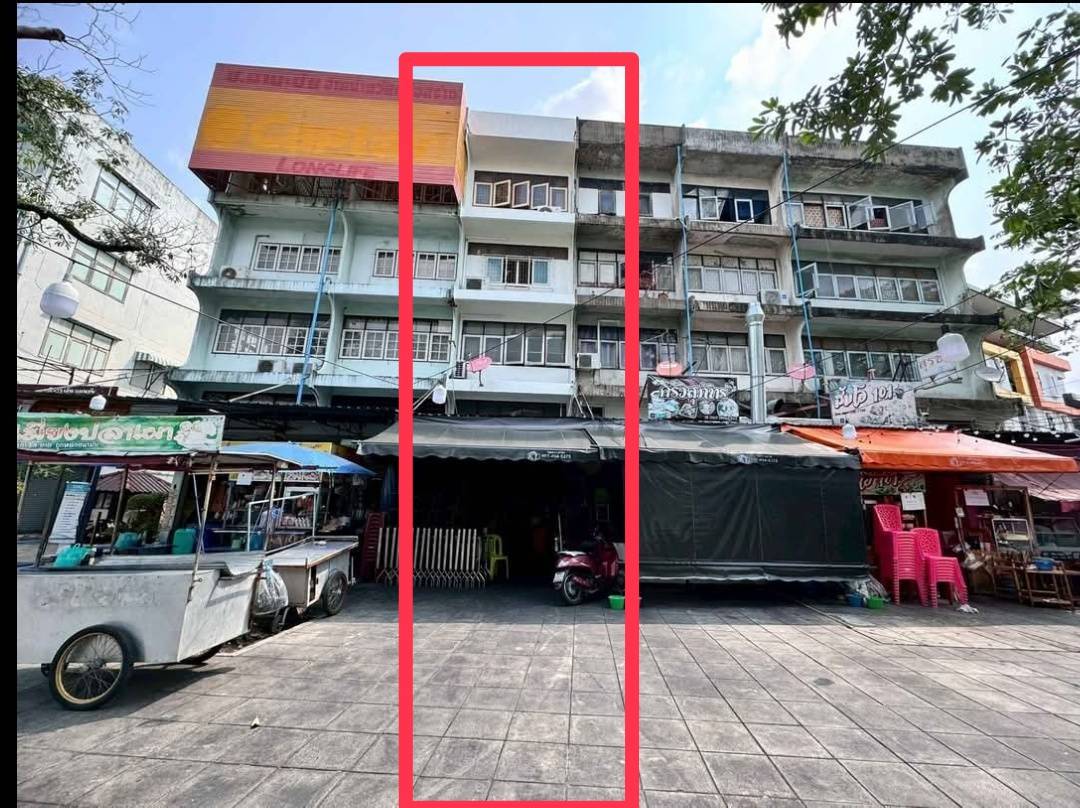 ขายตึก4ชั้น ติดถนนเอกมัย ราคาต่ำกว่าราคาตลาด ใกล้ BTSเอกมัย ขายขา