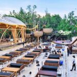 เซ้ง ร้านวนาเลซีฟู้ด บางขุนเทียน ชายทะเล บรรยากาศติดคลอง พิทยาลงก