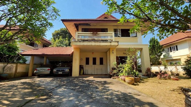 บ้านเดี่ยว 2 ชั้น แปลงใหญ่ ทำเลทอง บรรยากาศเงียบสงบ หางดง