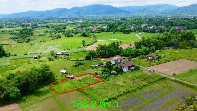 ที่ดิน ปัว น่าน พื้นที่ 188.2 ตร.ว. (480,000)