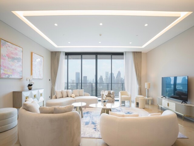 Luxury Parkfront Sky Mansion at Sindhorn Kempinski for Rent and S