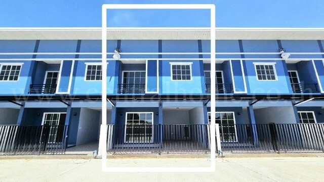 ทาวน์โฮม โครงการถนนเลียบคลองบางเดื่อ บ้านสวย หน้าบ้านหันทางทิศใต้