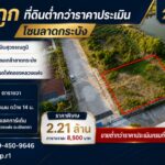 ที่ดินถมใหม่ 260 ตร.วา ขายต่ำกว่าราคาประเมิน 2 ล้านกว่า คลองหลวงแ