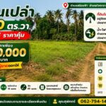 ที่ดินเปล่า 150 ตร.วา ต.สร้อยฟ้า อ.โพธาราม จ.ราชบุรี เพียง 350,00