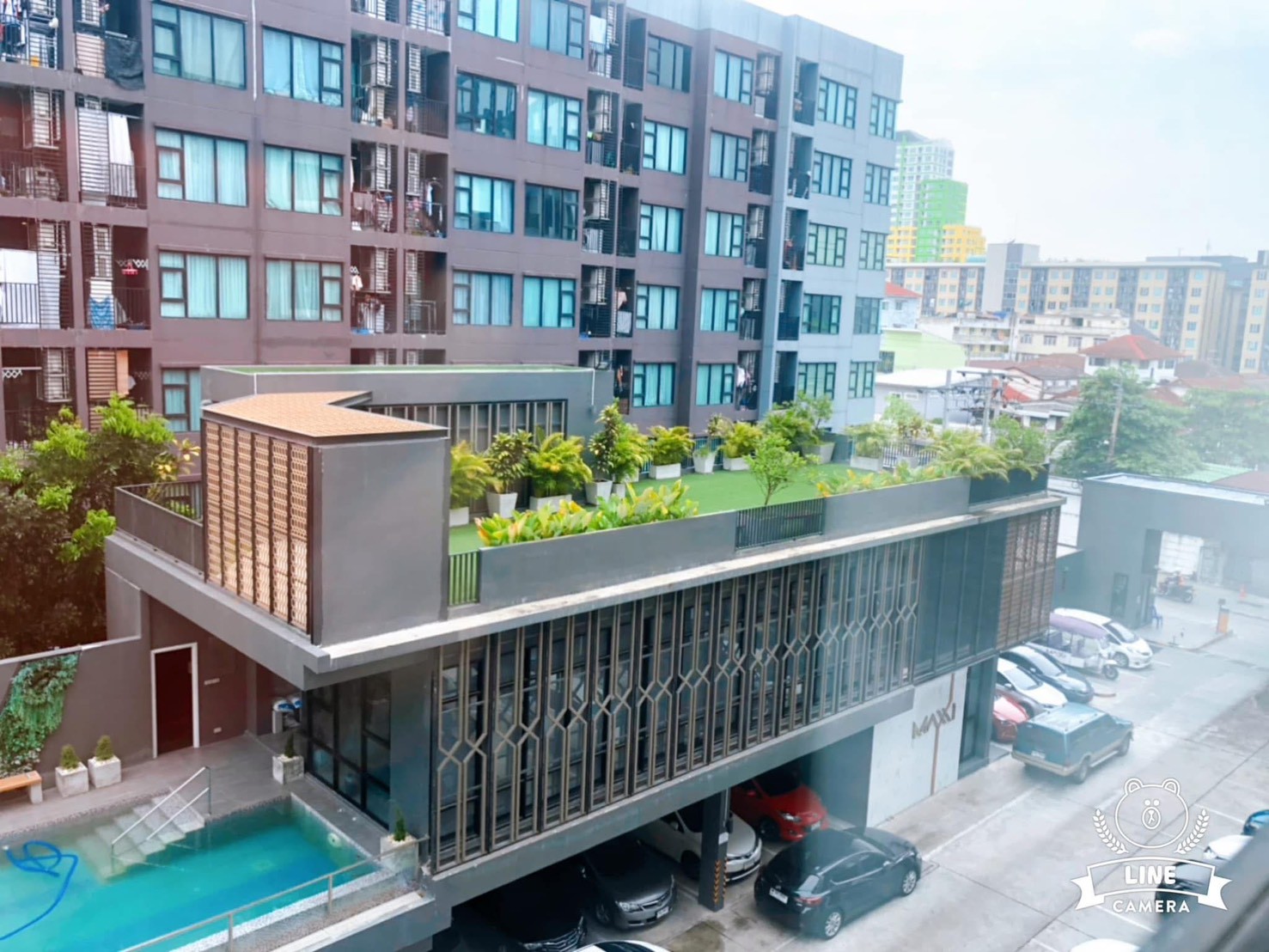 ขาย/ปล่อยเช่า​ MAXXI CONDO ม.เกษตร วิวสระว่ายน้ำและสวน