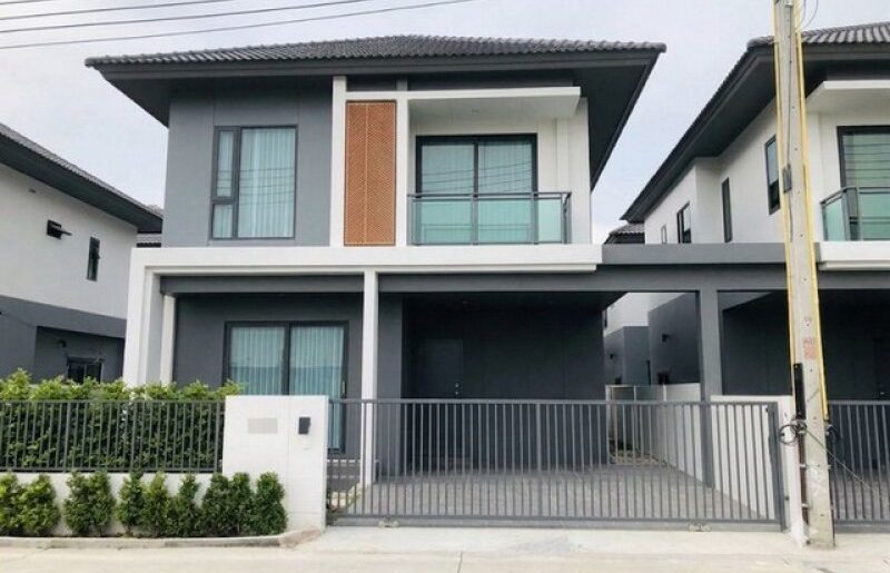 ให้เช่าบ้านแฝด ตะเคียนเตี้ย บางละมุง มบ.ภัททาดีไฟน์ ใกล้พัทยา