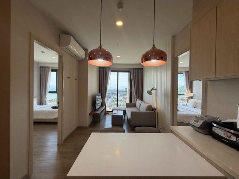 คอนโดศรีราชาให้เช่า KEEN Condo ชั้นสูง วิวทะเล Luxury พร้อมอยู่