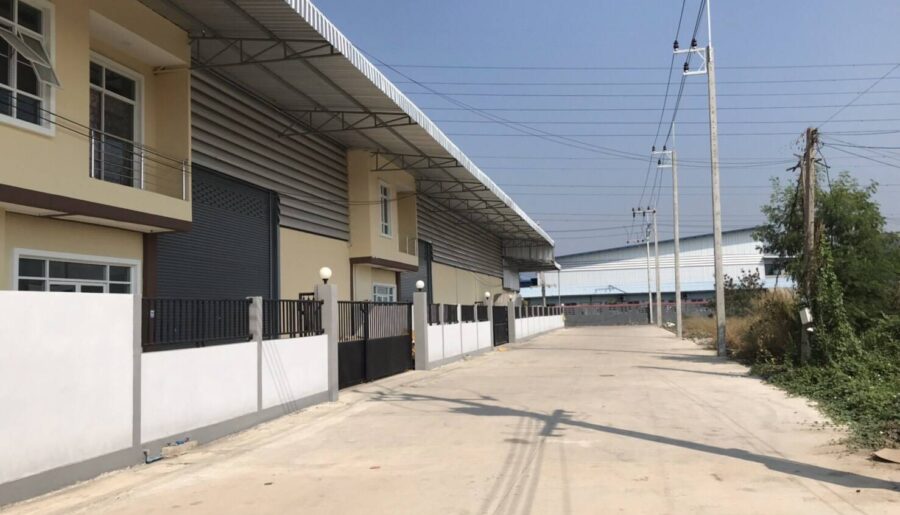 ขาย/ให้เช่า โกดัง โรงงานขนาด 150 ตร.ว. , 1 ไร่ พร้อมออฟฟิศ 2 ชั้น
