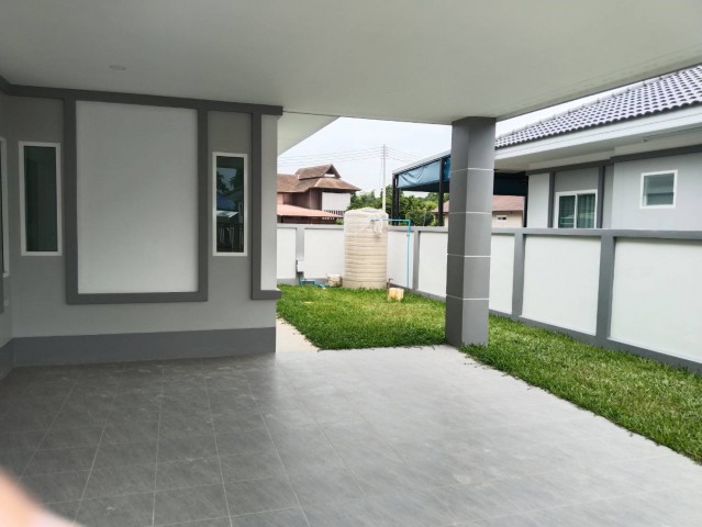 บ้านเดี่ยวชั้นเดียว พร้อมเข้าอยู่ ทำเลดี สันทราย เชียงใหม่