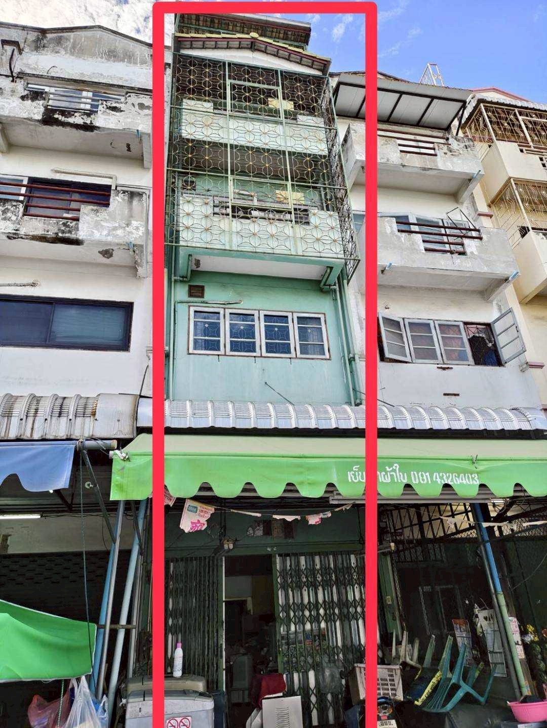 อาคารพาณิชย์ บางใหญ่ซิ 16 ตรว. เสาธงหิน บางใหญ่ จังหวัดนนทบุรี