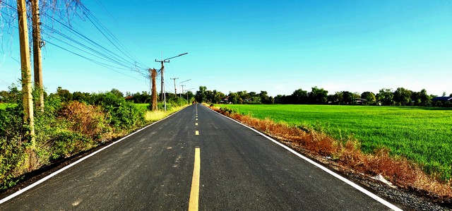 ขายที่ดินองครักษ์นครนายก ติดถนนลาดยาง