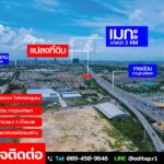 ขายที่ดิน 3 ไร่ 139 ตร.ว. ใกล้เมกาบางนา 3 กม. ติดทางด่วน