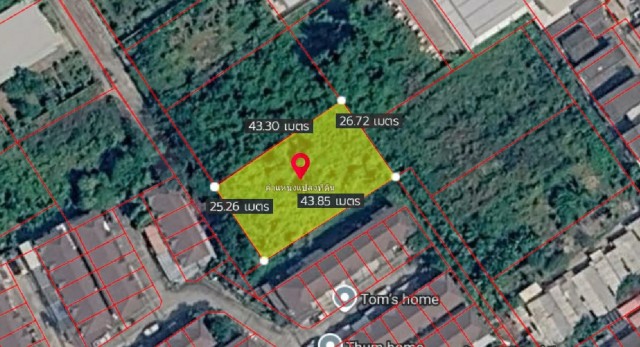 ขายที่ดิน 288.5 วา บางกระดี่1 ย่านพระราม 2