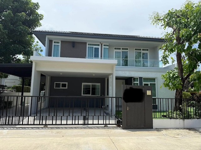 BH4424 ให้เช่าบ้านเดี่ยว 2 ชั้น มัณฑนา 2 บางนา กม.7 บ้านหลังใหญ่พ
