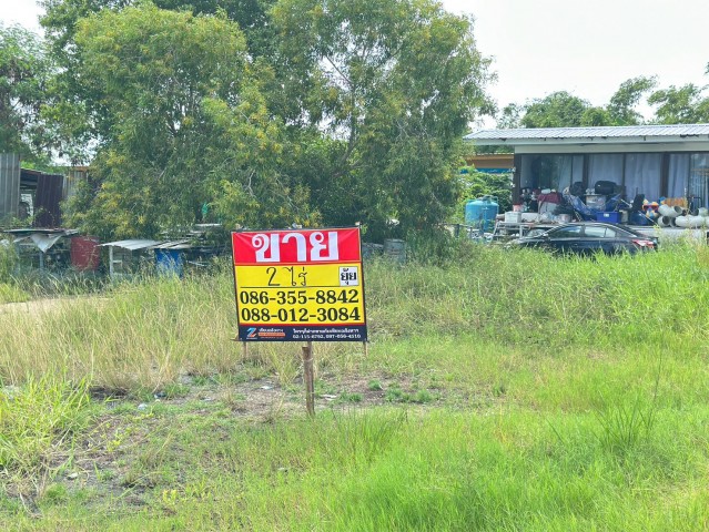 ขายที่ดิน 2 ไร่ ถนนเจตน์วิจิตร บ้านระกาศ บางบ่อ สมุทรปราการ